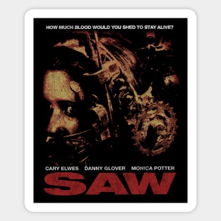 Saw, Jigsaw, Horror Classic Magnet